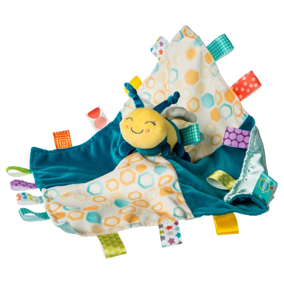 Taggies Fuzzy Buzzy  Bee Character Blanket