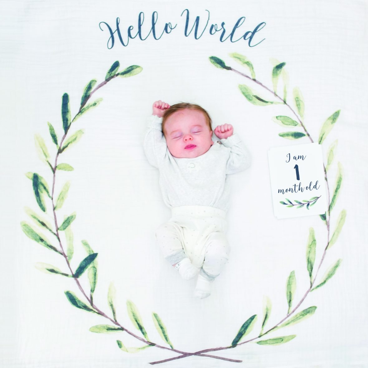 Baby’s First Year – Hello World Wreath